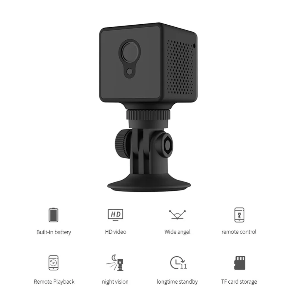 Camsoy Mini Night Vision HD Infrared Motion Detection Camera Wireless Wifi Camcorder IP Micro Video Surveillance Security DVR DV
Camsoy Mini Night Vision HD Infrared Motion Detection Camera Wireless Wifi Camcorder IP Micro Video Surveillance Security DVR DV