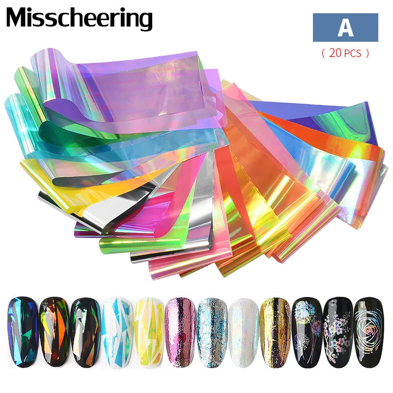 1 Pack Holographic Nail Foil Set 4*20cm Mixed Designs Transfer Sticker Starry Sky Paper 3d UV GEL Laser Manicure Nail Art Decals
1 Pack Holographic Nail Foil Set 4*20cm Mixed Designs Transfer Sticker Starry Sky Paper 3d UV GEL Laser Manicure Nail Art Decals