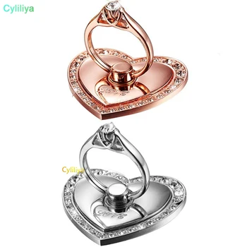 100pcs Luxury 360 Degree Diamond Heart-shaped Finger Ring Mobile Phone Holder for Iphone8 Samsung note 8 all Smartphone
100pcs Luxury 360 Degree Diamond Heart-shaped Finger Ring Mobile Phone Holder for Iphone8 Samsung note 8 all Smartphone