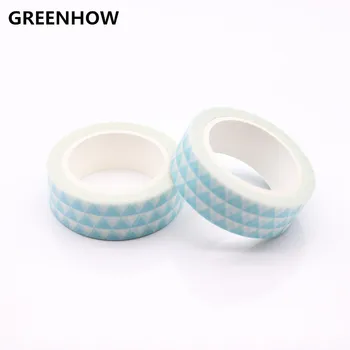 GREENHOW 1 Pcs Print Stamp Triangle Patterned Japanese Washi Paper Masking Tape 8002
GREENHOW 1 Pcs Print Stamp Triangle Patterned Japanese Washi Paper Masking Tape 8002