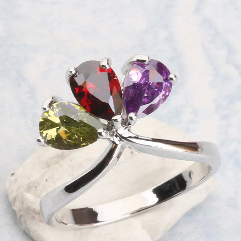 Multi-gems Multicolor Peridot Zircon Garnet 925 Sterling Silver Jewelry Us# Ring Size 6 / 7 / 8 / 9 S1962
Multi-gems Multicolor Peridot Zircon Garnet 925 Sterling Silver Jewelry Us# Ring Size 6 / 7 / 8 / 9 S1962