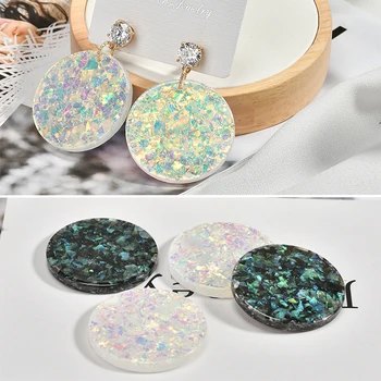 Newest 40pcs 35MM Glitter Crackle Style Round Earring Resin Plastic Acrylic Charms Beads Fit Girls Ornament Accessories Necklace
Newest 40pcs 35MM Glitter Crackle Style Round Earring Resin Plastic Acrylic Charms Beads Fit Girls Ornament Accessories Necklace