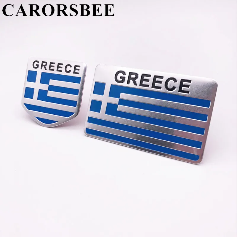 Aluminium Alloy Greece Flag Car Emblem Badge stickers Motorcycle Auto Body Fender Trunk Decal Automobile Decoration Accessories
Aluminium Alloy Greece Flag Car Emblem Badge stickers Motorcycle Auto Body Fender Trunk Decal Automobile Decoration Accessories