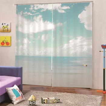 3D Digital Print Ocean blackout curtains for kitchen window custom made Textiles shades 2 panel Home Decor Draps AP25
3D Digital Print Ocean blackout curtains for kitchen window custom made Textiles shades 2 panel Home Decor Draps AP25