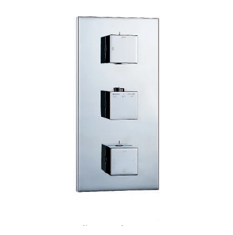 Three function Thermostatic Valve Bathroom thermostatic valve Concealed thermostatic shower panel thermostatic controller
Three function Thermostatic Valve Bathroom thermostatic valve Concealed thermostatic shower panel thermostatic controller