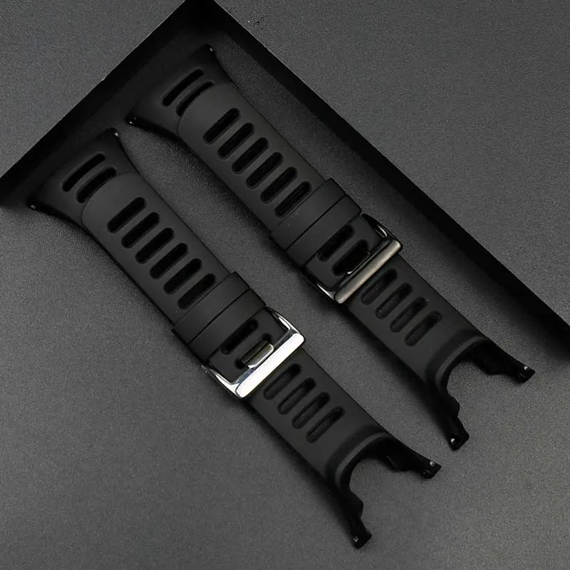 Men's high-grade rubber strap for SUUNTO Extension Wild AMBIT series 1/2/3 generation ladies waterproof sports silicone strap bu
Men's high-grade rubber strap for SUUNTO Extension Wild AMBIT series 1/2/3 generation ladies waterproof sports silicone strap bu