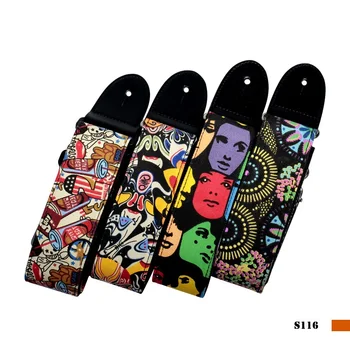 high quality Adjustable Cotton material National style Guitar Strap with free picks free shipping 
high quality Adjustable Cotton material National style Guitar Strap with free picks free shipping