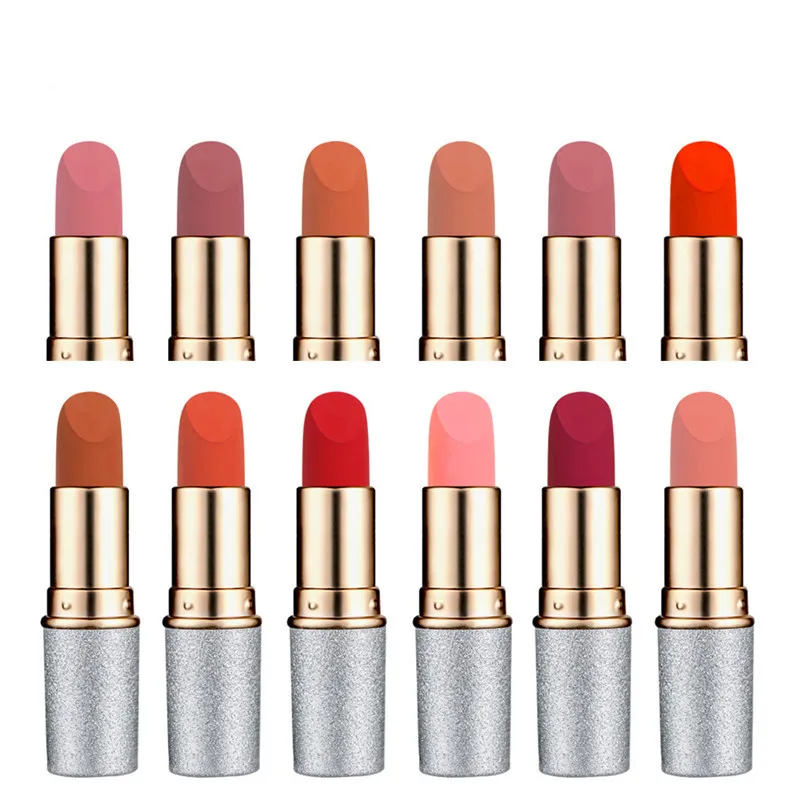 12 Color Waterproof Matte Moisturizer Lipstick Long Lasting Red Fashion Sexy Lip Gloss Liquid Make up
12 Color Waterproof Matte Moisturizer Lipstick Long Lasting Red Fashion Sexy Lip Gloss Liquid Make up