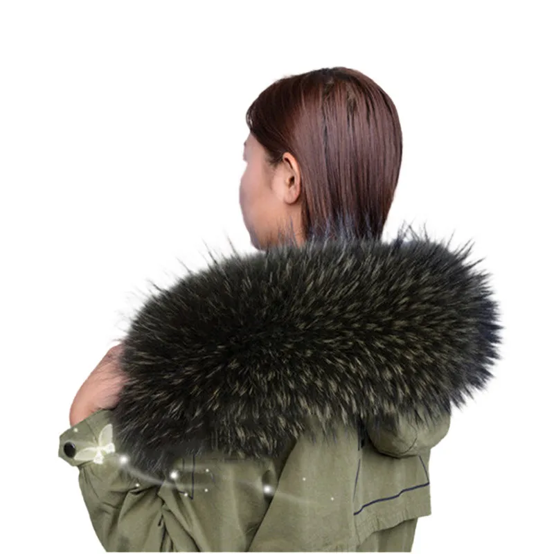 Hot Sale Real Scarf Fur Collar 75*14cm Women Winter Coat Fur Scarves Luxury Raccoon Fur Genuine Winter Warm Neck Warmers Shaw
Hot Sale Real Scarf Fur Collar 75*14cm Women Winter Coat Fur Scarves Luxury Raccoon Fur Genuine Winter Warm Neck Warmers Shaw