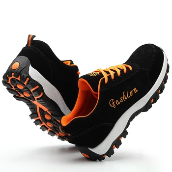 The new 2019 fashion lightweight safety men's steel head safety shoes moisture-proof non-slip wear-resistant men's work boots
The new 2019 fashion lightweight safety men's steel head safety shoes moisture-proof non-slip wear-resistant men's work boots