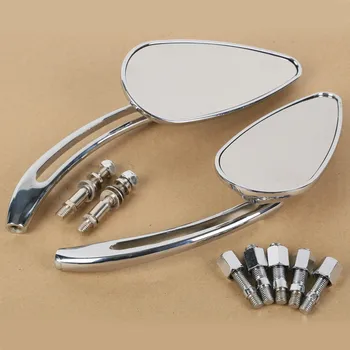 Motorcycle Mirror Universal 8mm 10mm Rearview Side Mirrors For Honda Yamaha Suzuki Kawasaki BMW Dacuti Choppers Cruiser Custom 
Motorcycle Mirror Universal 8mm 10mm Rearview Side Mirrors For Honda Yamaha Suzuki Kawasaki BMW Dacuti Choppers Cruiser Custom