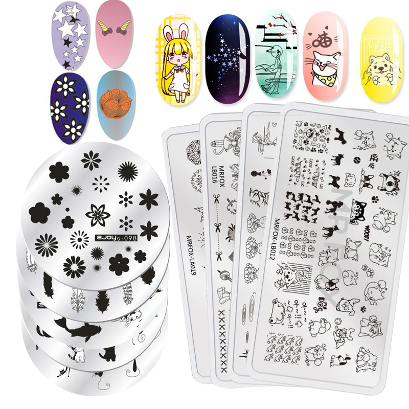 Nail Art Stamping Template Garden Flowers Cat Dog Leaf Nail Template DIY Stamp Image Plate Stamping Template Stencil Beauty Tool
Nail Art Stamping Template Garden Flowers Cat Dog Leaf Nail Template DIY Stamp Image Plate Stamping Template Stencil Beauty Tool