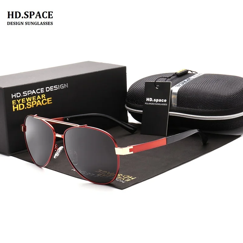 HD.SPACE Brand Designer Sunglasses Men Polarized Driving Eyewear Mens Sunglasses Coating Mirrored Sun glasses Uv400
HD.SPACE Brand Designer Sunglasses Men Polarized Driving Eyewear Mens Sunglasses Coating Mirrored Sun glasses Uv400