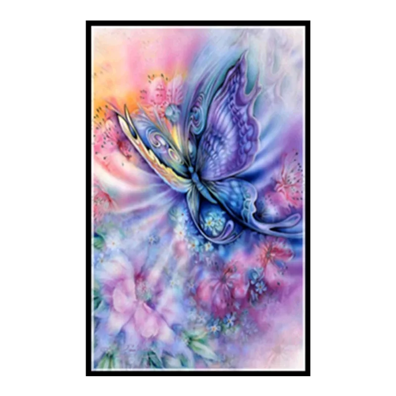 5D DIY Diamond Embroidered Cross Stitch Animal Butterfly Round Diamond Mosaic Diamond Painting Decoration 30X40cm 
5D DIY Diamond Embroidered Cross Stitch Animal Butterfly Round Diamond Mosaic Diamond Painting Decoration 30X40cm