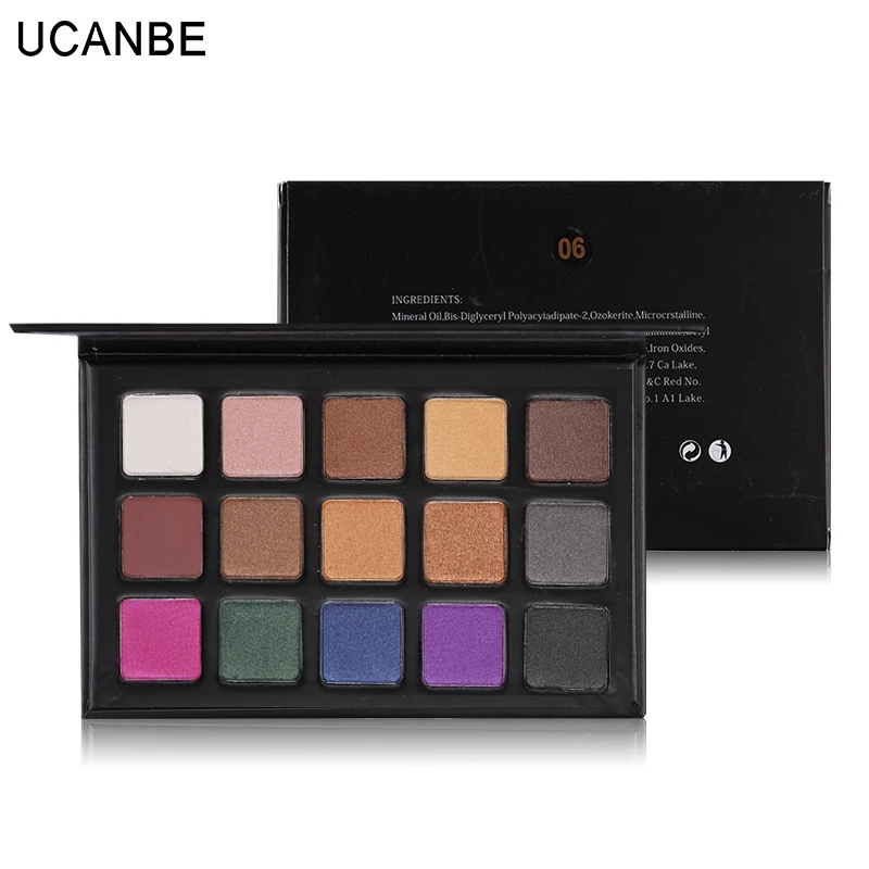 UCANBE 15 Color Shimmer Matte Earth Color Eyeshadow Palette Natural Smooth High Pigment Eyeshadow Makeup Nude Eyeshadow Cosmetic
UCANBE 15 Color Shimmer Matte Earth Color Eyeshadow Palette Natural Smooth High Pigment Eyeshadow Makeup Nude Eyeshadow Cosmetic