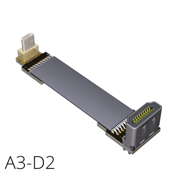 4Kx2K@60Hz 90 Degree Angle HDMI 2.0 to Up Angle Micro HDMI 2.0 D type FPV Ribbon Cord Cable For UHD TV GH4 GoPro BMPCC A7S A3D2
4Kx2K@60Hz 90 Degree Angle HDMI 2.0 to Up Angle Micro HDMI 2.0 D type FPV Ribbon Cord Cable For UHD TV GH4 GoPro BMPCC A7S A3D2