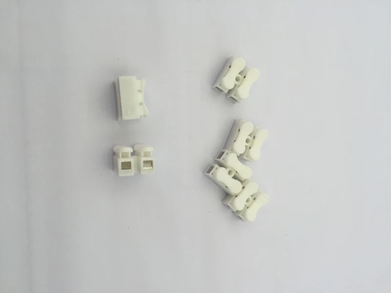 100 pcs New Design 2pin Spring Cable Clip Spring Connector LED Strip Light Wire Connecting No Welding No Screws for LED Strip
100 pcs New Design 2pin Spring Cable Clip Spring Connector LED Strip Light Wire Connecting No Welding No Screws for LED Strip