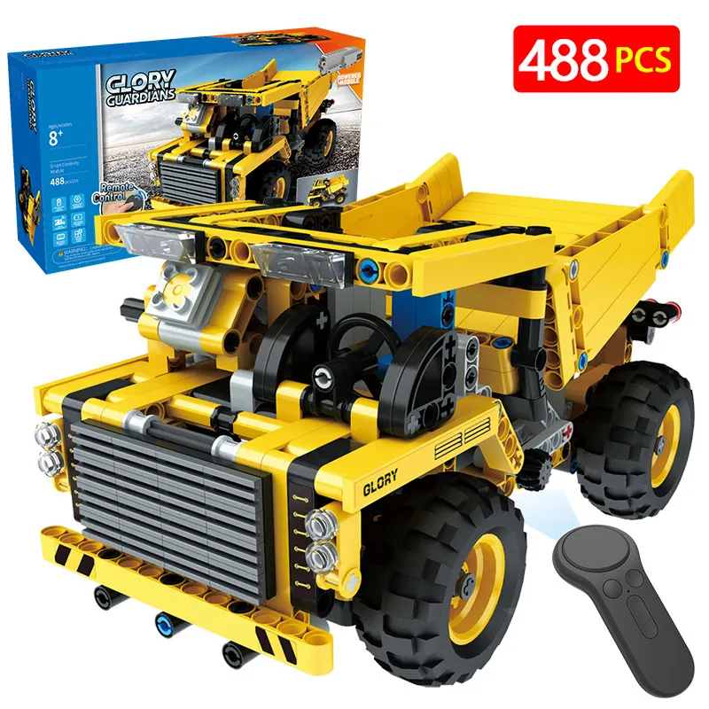 RC Technic Car Remote Control Engineering Machinery Assembled Vehicles Model Blocks Bricks Toys For Boys
RC Technic Car Remote Control Engineering Machinery Assembled Vehicles Model Blocks Bricks Toys For Boys