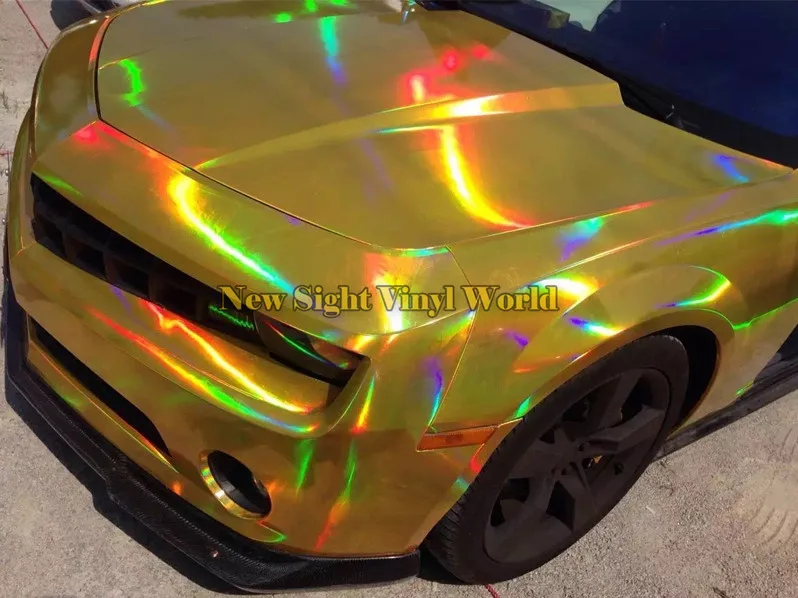 Rainbow-Gold-Chrome-Holographic-Vinyl-Wrap (4)