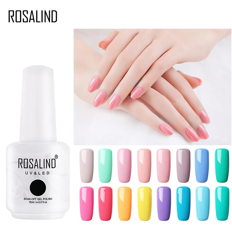 ROSALIND 15ml Gel Nail Polish UV Color Gel Lacquer Soak Off Nail Primer Semi Permanent Nail Art Gel Varnish Set For Manicure
ROSALIND 15ml Gel Nail Polish UV Color Gel Lacquer Soak Off Nail Primer Semi Permanent Nail Art Gel Varnish Set For Manicure
