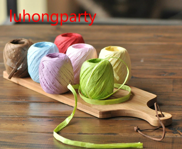 Free Shipping 20m multi colors options raffia string paper yarn for birthday party decoration gift box package wedding supplies
Free Shipping 20m multi colors options raffia string paper yarn for birthday party decoration gift box package wedding supplies