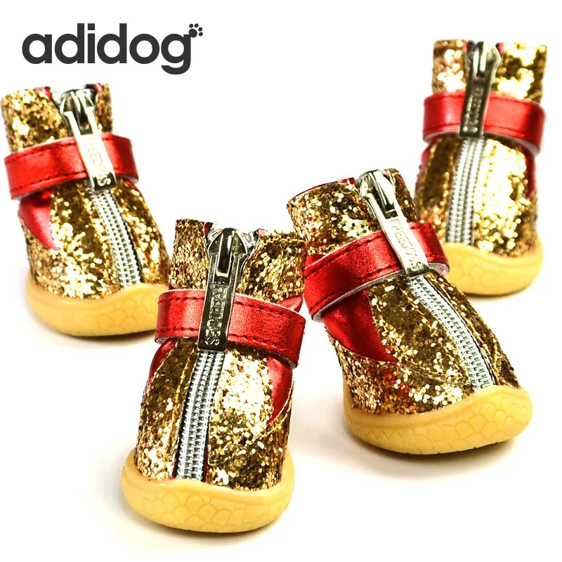 Winter Boots Shoes for Dog Pet Super Warm 4pcs/set Anti-Slip Sliver Gold Shoes Product ChiHuaHua XS-XL
Winter Boots Shoes for Dog Pet Super Warm 4pcs/set Anti-Slip Sliver Gold Shoes Product ChiHuaHua XS-XL