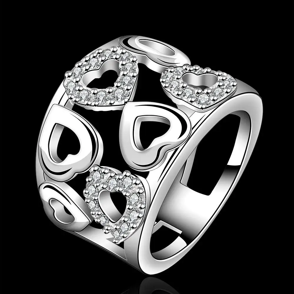 For women lady wedding valentine gift pretty lovely women Silver color Jewelry fashion Rings free shipping factory price R633
For women lady wedding valentine gift pretty lovely women Silver color Jewelry fashion Rings free shipping factory price R633