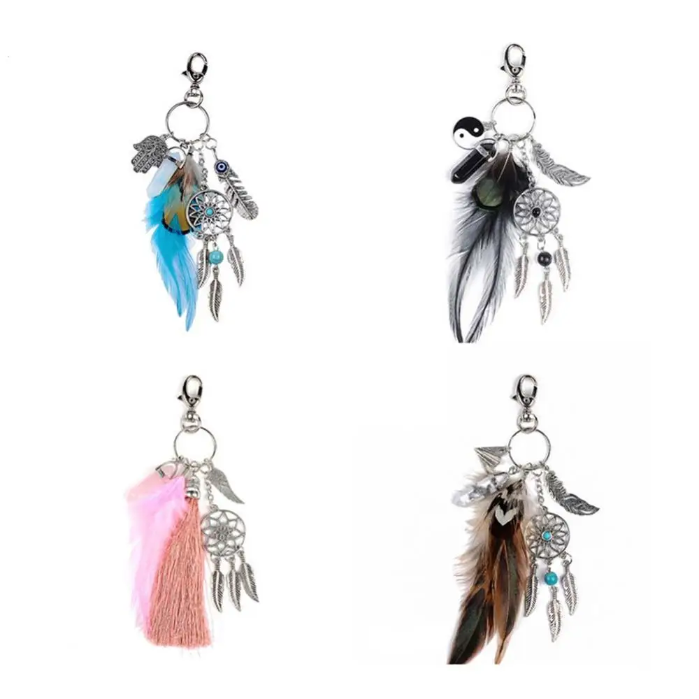 dreamcatcher keychain boho bag charm fashion silver natural opal stone jewelry feather keychain gift for women girl
dreamcatcher keychain boho bag charm fashion silver natural opal stone jewelry feather keychain gift for women girl