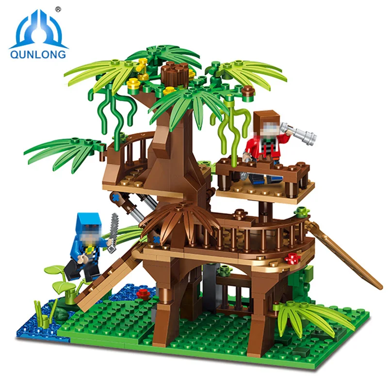 247pcs Forest Tree tower Building Blocks Compatible LegoIN minecraft adventure City Series bricks Figures toys for children Gift
247pcs Forest Tree tower Building Blocks Compatible LegoIN minecraft adventure City Series bricks Figures toys for children Gift