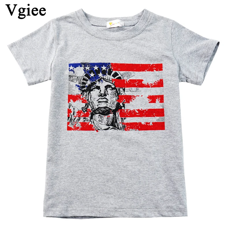 Vgiee Boys Tops T Shirt Kids Christmas Shirt Short Shirt Summer 2-8 Years Baby Boy Clothes for National Flag Print CC235
Vgiee Boys Tops T Shirt Kids Christmas Shirt Short Shirt Summer 2-8 Years Baby Boy Clothes for National Flag Print CC235