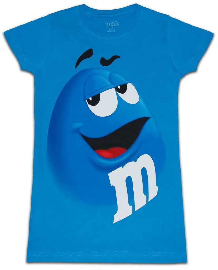 M&M's Chocolate Candy Character Face Juniors Blue T-Shirt Cartoon t shirt men Unisex New Fashion tshirt Loose Size top ajax
M&M's Chocolate Candy Character Face Juniors Blue T-Shirt Cartoon t shirt men Unisex New Fashion tshirt Loose Size top ajax