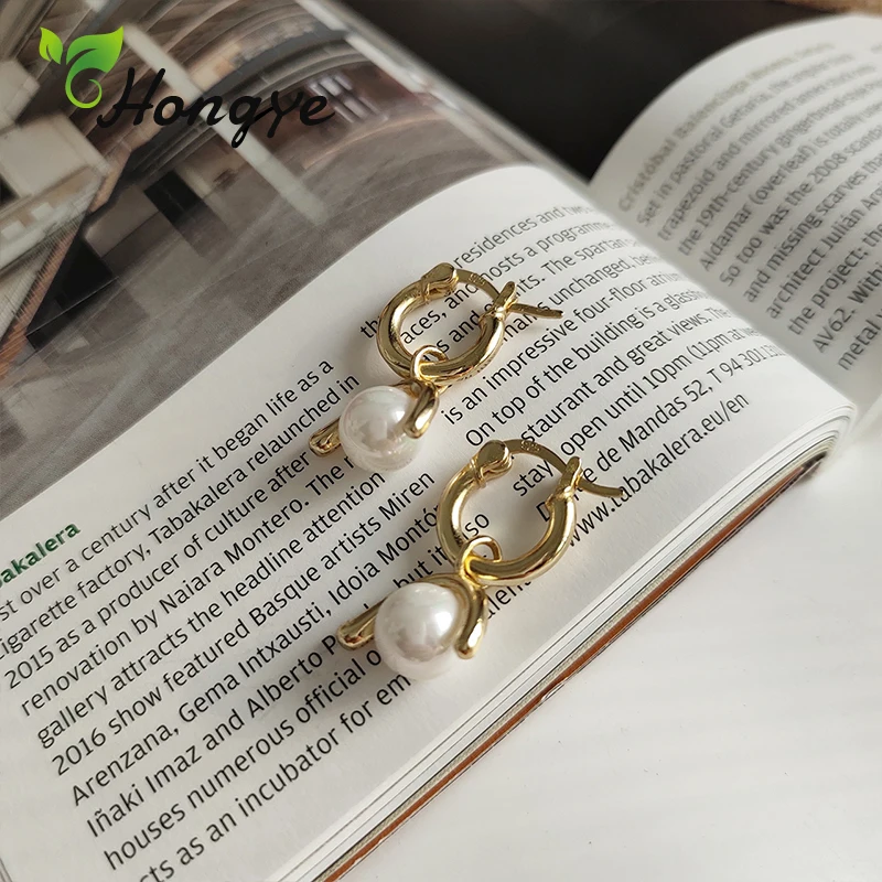 Hongye Brand Design Hanging Earrings Korean Girls Shell Pearl Fine Jewelry Sensitive Ear Silver 925 Brinco Bijoux Drop Dangler
Hongye Brand Design Hanging Earrings Korean Girls Shell Pearl Fine Jewelry Sensitive Ear Silver 925 Brinco Bijoux Drop Dangler