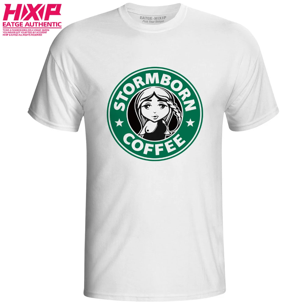 Storm Born Coffee T-shirt GoT Daenerys Targaryen Parody Design T Shirt Print Hip Hop HIXIP Cotton Ins Style Women Men Tee
Storm Born Coffee T-shirt GoT Daenerys Targaryen Parody Design T Shirt Print Hip Hop HIXIP Cotton Ins Style Women Men Tee
