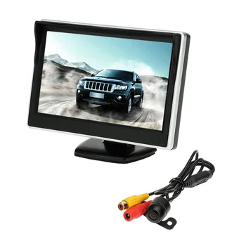 5" TFT LCD Car Monitor Parking Assistance Car rear view camera with mirror monitor Backup Reverse Auto TV Monitor Car DVD Screen
5" TFT LCD Car Monitor Parking Assistance Car rear view camera with mirror monitor Backup Reverse Auto TV Monitor Car DVD Screen