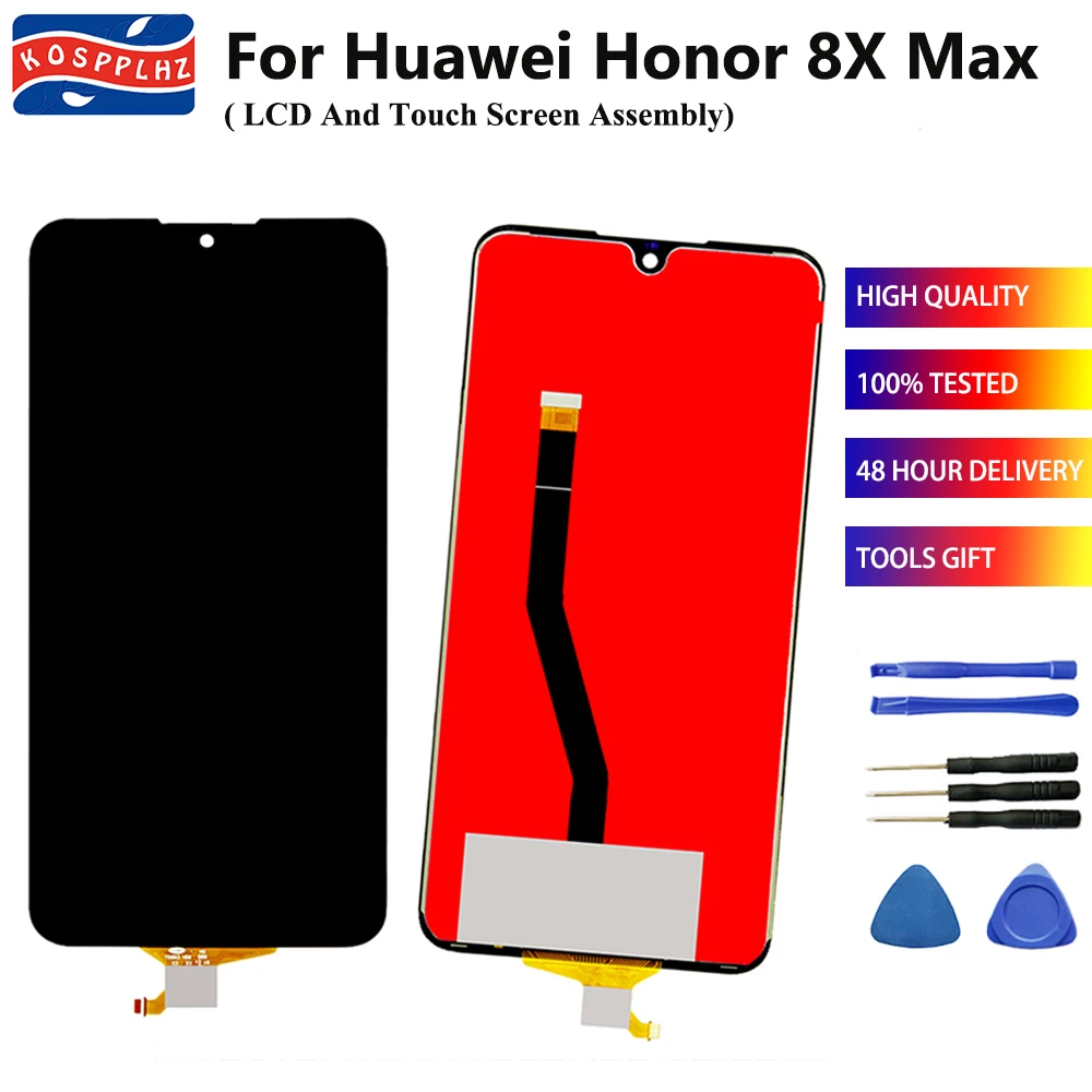 ЖК-дисплей KOSPPLHZ для Huawei Honor 8X сенсорный экран с цифровым преобразователем JSN L22 L21