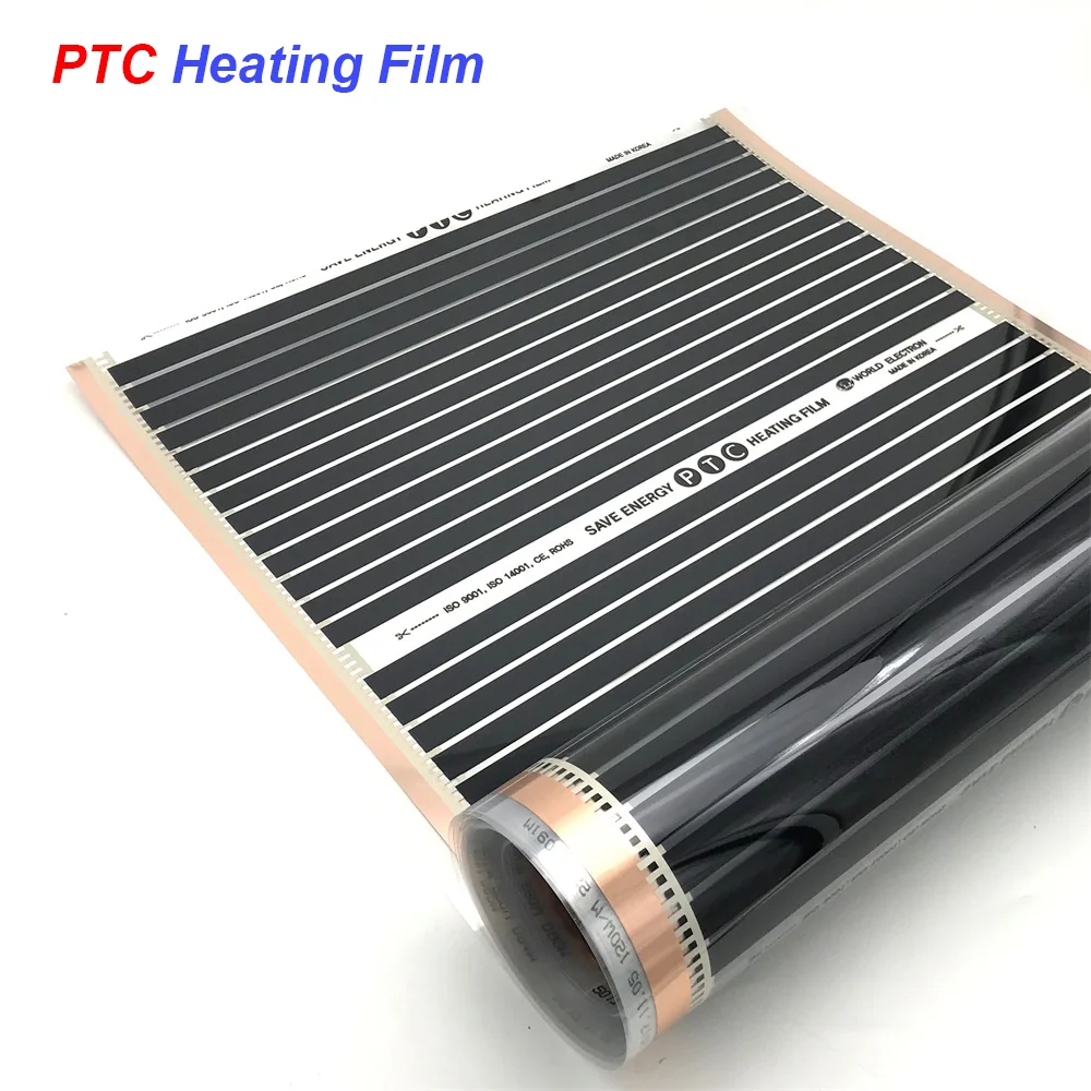 Healthy and Confortable Underfloor Heating System Far Infared Wave 8~16 um Low Power Consumption Save Energy PTC Heating Film
Healthy and Confortable Underfloor Heating System Far Infared Wave 8~16 um Low Power Consumption Save Energy PTC Heating Film