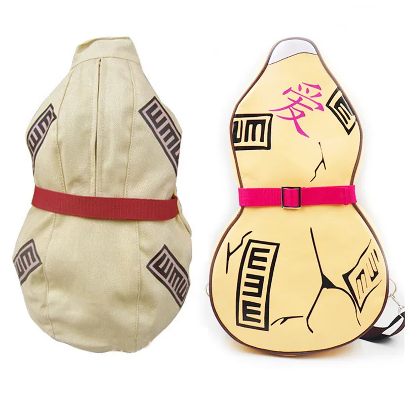 Japan Anime Naruto Sabaku No Gaara Backpack Gourd Cosplay Shoulder Bag Backpacks Canvas PU Halloween Props Gifts
Japan Anime Naruto Sabaku No Gaara Backpack Gourd Cosplay Shoulder Bag Backpacks Canvas PU Halloween Props Gifts
