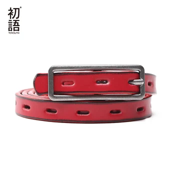 Toyouth Women Casual Thin Belts Stylish Soft Rectangle Belt Solid Harajuku Korean Belts Female Designer Brand Belt
Toyouth Women Casual Thin Belts Stylish Soft Rectangle Belt Solid Harajuku Korean Belts Female Designer Brand Belt
