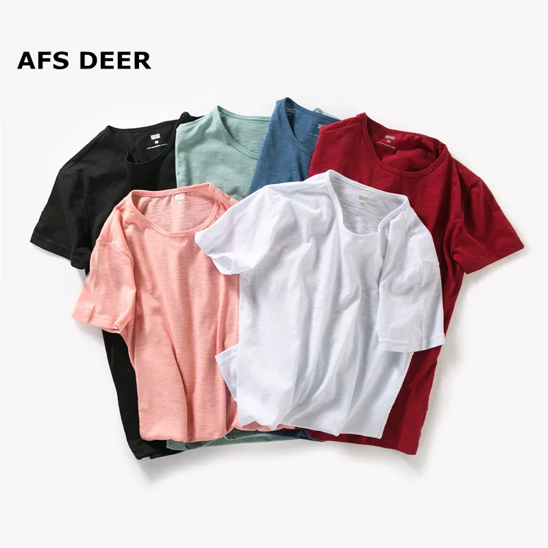 Brand New Summer Style Cotton Men Clothing Male Slim Fit T shirt Homme Man T-shirts Casual T-Shirts Mens Tops Solid Short Tee
Brand New Summer Style Cotton Men Clothing Male Slim Fit T shirt Homme Man T-shirts Casual T-Shirts Mens Tops Solid Short Tee