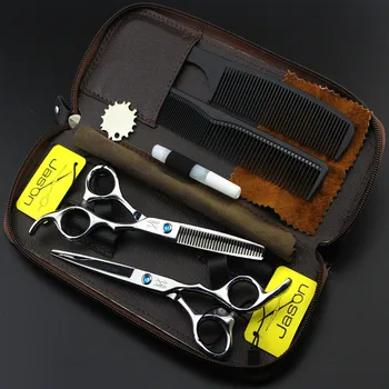 6 inch Salon Barber Shears Kit with Bag Japanese 440c Steel Cutting Shears+Tinning Shear+ Combs+Bag Hair Scissor Set
6 inch Salon Barber Shears Kit with Bag Japanese 440c Steel Cutting Shears+Tinning Shear+ Combs+Bag Hair Scissor Set