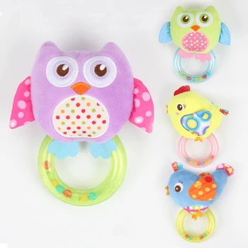 1pc Cartoon Owl Bird Baby Toys Soft Plush BB Kids Toys Animals Handbells Rattles Newborn Toddlers Stuffed Toy Ring Bell
1pc Cartoon Owl Bird Baby Toys Soft Plush BB Kids Toys Animals Handbells Rattles Newborn Toddlers Stuffed Toy Ring Bell