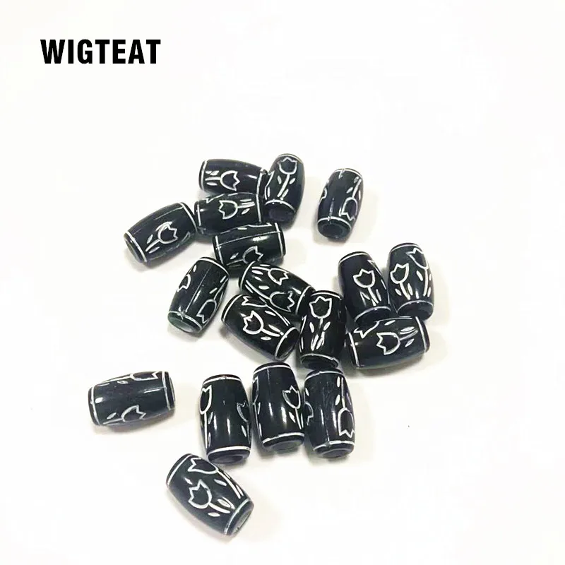 10pcs Acrylic Hair Braid Dread Dreadlock Beads Cuffs Clips Imitation wood Style approx 6mm/7mm/10mm inner Hole Hair Accessories
10pcs Acrylic Hair Braid Dread Dreadlock Beads Cuffs Clips Imitation wood Style approx 6mm/7mm/10mm inner Hole Hair Accessories