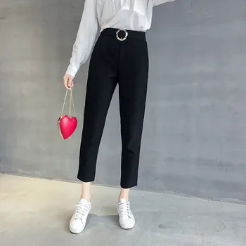 Palazzo Pants Pantalon Mujer 2019 Slim Hallen Trousers For Spring Leisure Professional And Autumn Small Foot Nine-minute Women
Palazzo Pants Pantalon Mujer 2019 Slim Hallen Trousers For Spring Leisure Professional And Autumn Small Foot Nine-minute Women