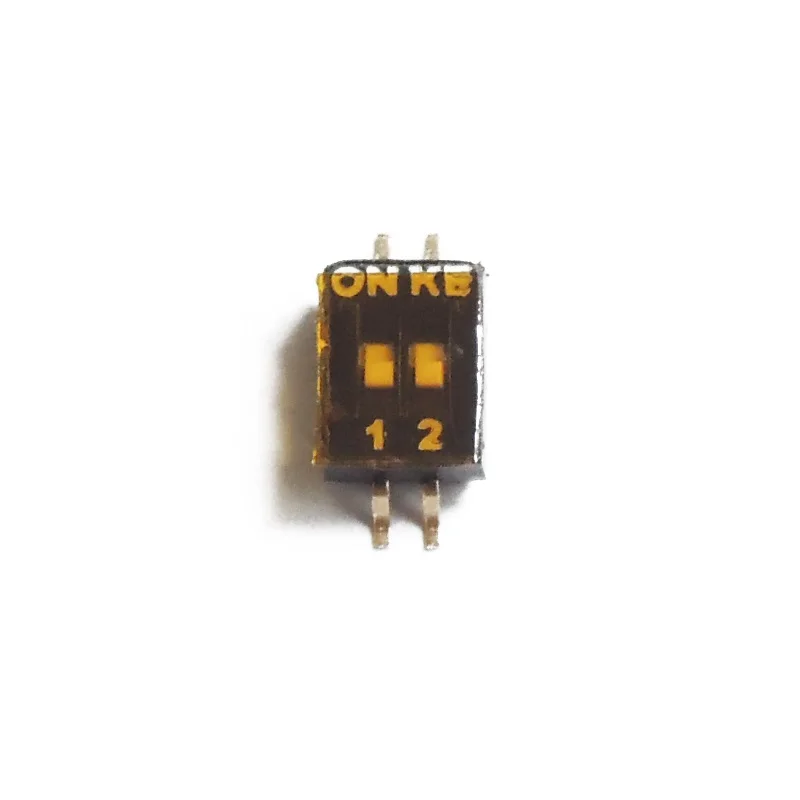 Новый коммутатор SMD для набора номера, 2-контактный переключатель кодирования шага 1,27 мм, черный коммутатор 1,27-2P IC типа, тонкий циферблат, код
Новый коммутатор SMD для набора номера, 2-контактный переключатель кодирования шага 1,27 мм, черный коммутатор 1,27-2P IC типа, тонкий циферблат, код
