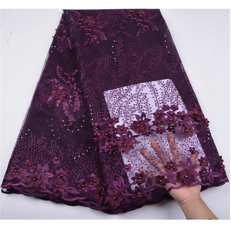 Nigeria Tulle Lace Fabric Embroidery Design 3D Flower Fabric High Quality African French Net Lace Fabric A1255
Nigeria Tulle Lace Fabric Embroidery Design 3D Flower Fabric High Quality African French Net Lace Fabric A1255