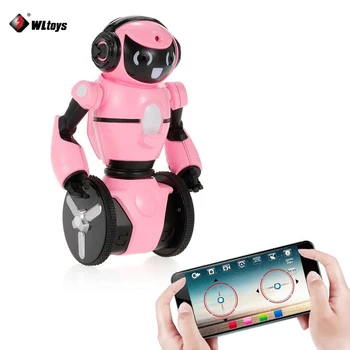 WLtoys F4 WIFI Camera Intelligent Dancing Gesture Sensor Control RC Robot White /Pink toy robot gift for kids VS JJRC R1 R2 R3
WLtoys F4 WIFI Camera Intelligent Dancing Gesture Sensor Control RC Robot White /Pink toy robot gift for kids VS JJRC R1 R2 R3