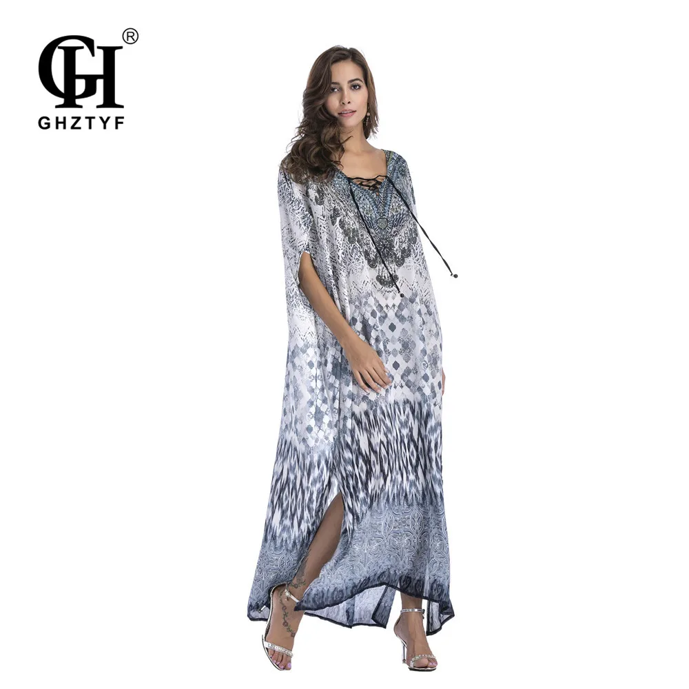 GHZTYF Dress Women Beach Bohemian Print Short Sleeve Loose Plus Size Robe Boheme Femme Summer Boho Long Dresses
GHZTYF Dress Women Beach Bohemian Print Short Sleeve Loose Plus Size Robe Boheme Femme Summer Boho Long Dresses