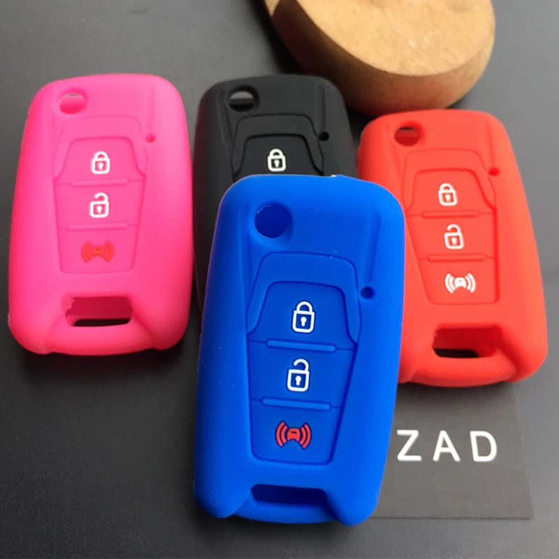 ZAD silicone car key cover case for SSANGYONG KORANDO 3 button floding key set holder protector skin shell
ZAD silicone car key cover case for SSANGYONG KORANDO 3 button floding key set holder protector skin shell