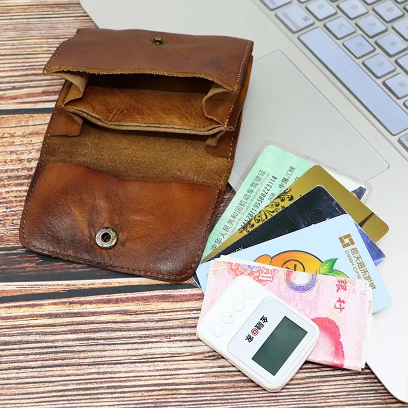Pocket Change Bag Creative Multi-functional Pocket Genuine Leather Driver's License Cover
Pocket Change Bag Creative Multi-functional Pocket Genuine Leather Driver's License Cover