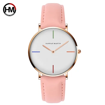 Hannah Martin Casual Quartz Wrist Watches For Women Waterproof Ladies Watch With Leather Strap Dress Women Watches Relogio
Hannah Martin Casual Quartz Wrist Watches For Women Waterproof Ladies Watch With Leather Strap Dress Women Watches Relogio